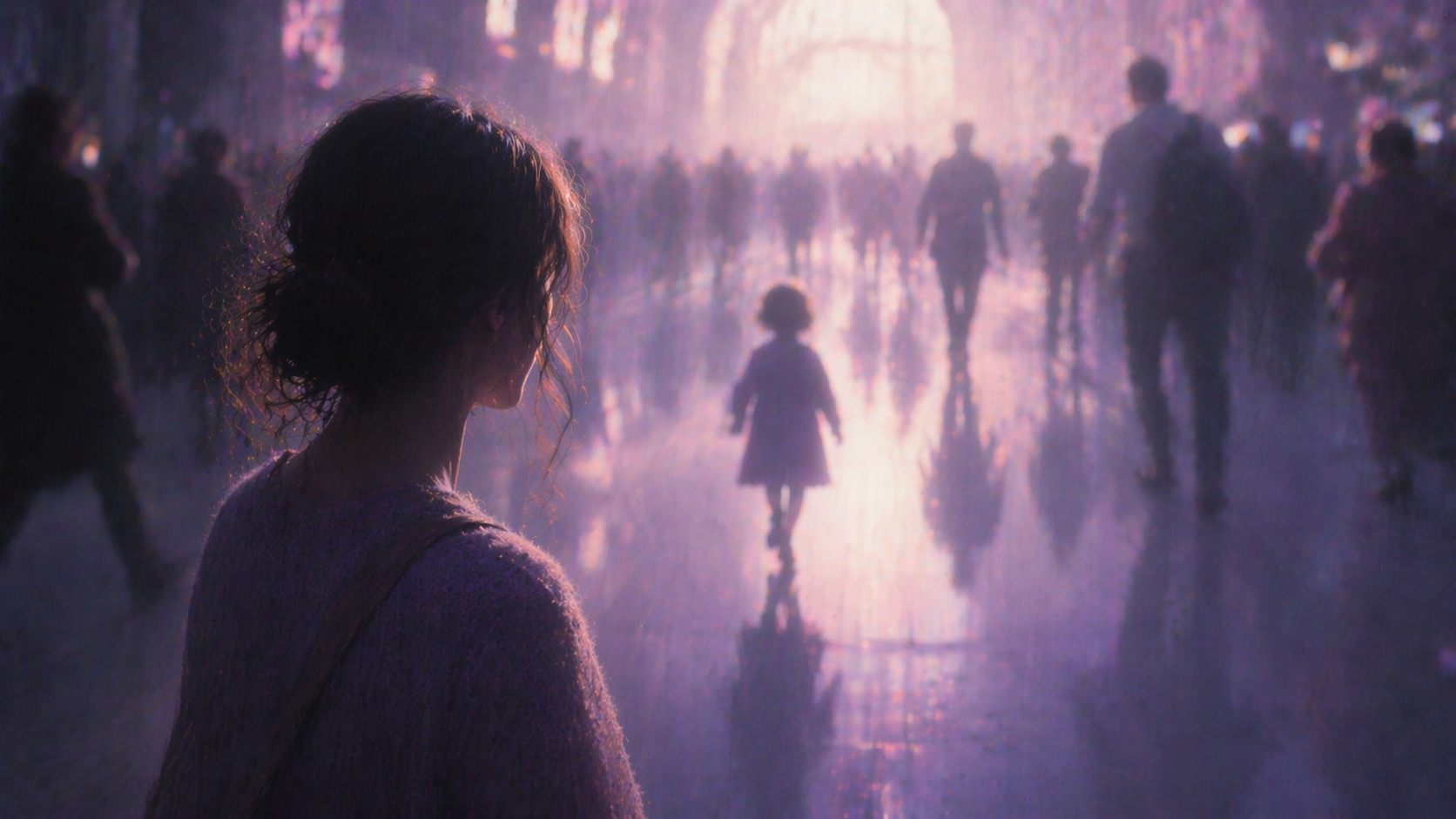 아이를 놓치거나 잃어버리는 꿈이 남기는 불안과 보호 본능을 떠올리게 하는 이미지